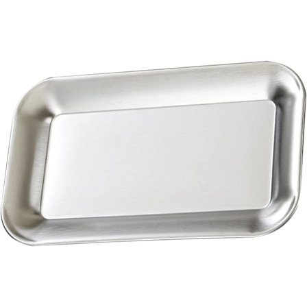 Bakplåt i rostfritt stål, fyrkantig brödform i rostfritt stål med bra lastbärande bakplåt i rostfritt stål (S)