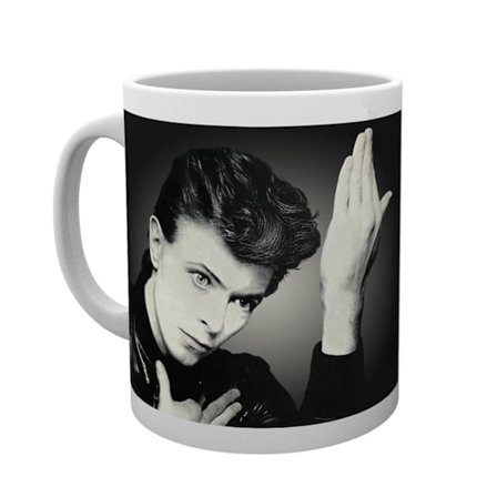 David Bowie Heroes Mug En Storlek Grå/Svart
