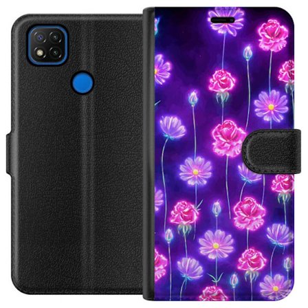Yhteensopiva Lompakkokotelo Xiaomi Redmi 9C Bloom Reverie Electric Petals