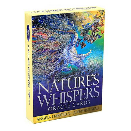 Engelsk Tarot - Naturens hvisker for Oracle 50 kortstokk spådomsfest brett