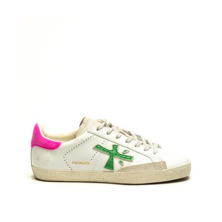 Premiata, Sneakers Wit, Dames, Maat:40 EU