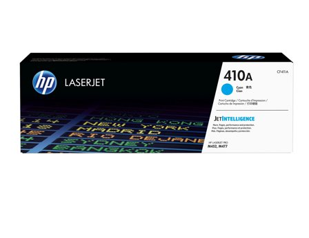 HP 410A cyan original LaserJet-tonerkassett, 888793807514