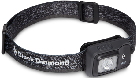 Black Diamond Astro 300 Headlamp otsalamppu, tummanharmaa