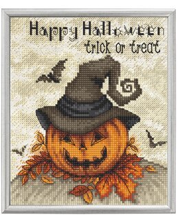 Stickpackung Bild Happy Halloween