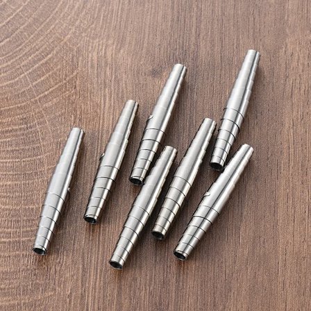 6 stk. udskiftning af spiralfjeder til beskærersaks, 6,2 cm rustfrit stål fjeder til beskærersaks, spiralfjeder til beskærersaks, reservedele til 