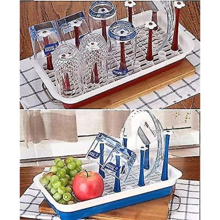 Opvaskflaske Tørrestativ Stativ Plastik Kop Kande Organizer