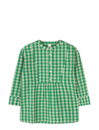 Bæk&Bølge Irene Shirt S/M Grøn/Sand Green Juna