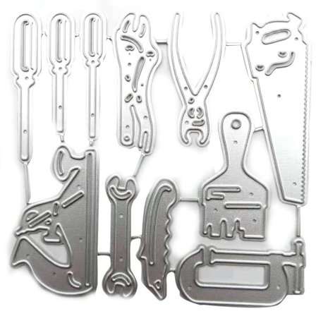 Værktøj Metal Skærestencils DIY Scrapbooking Album Papirkort Skabelon Form Prægning Håndværk Dekoration