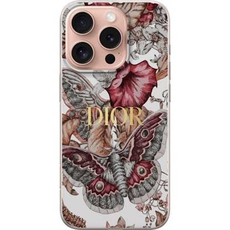 Kompatibelt Mobildeksel til Apple Apple iPhone 16 Pro Blomster D I O R