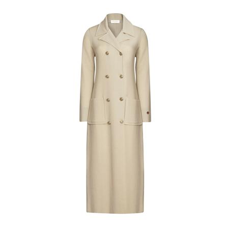 Busnel, Capri Bis Coat Beżowy, Kobieta, Rozmiar: XL