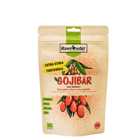 Rawpowder Ekologiska Tibetanska Gojibär 250 g