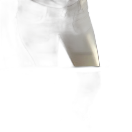 Vita bootcut jeans med fickdetaljer