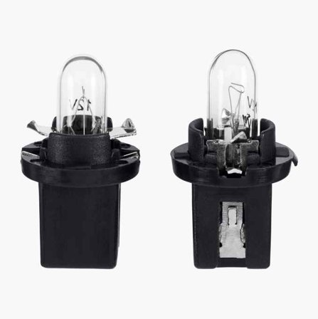 Glödlampa BAX8.5d 12 V 1 2 W 2 st.