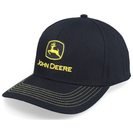 John Deere - Negro adjustable Gorra - Moline Cap Black Adjustable @ Hatstore