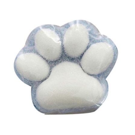 Käsintehty Taba Squishy Big Cat Paw Silikonipuristuslelut stressin lievitykseen, kissan tassu jättiläistassu Squishy aistilelut
