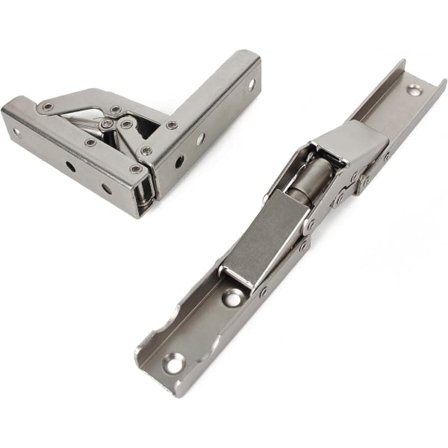 IC 90 asteen saranat (90 astetta - 180 asteen laajennus) Joustava taittuva ruostumattomasta teräksestä valmistettu seinäkiinnitys (1 pari)