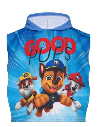 Towel Home Bath Time Bath Poncho Blue Paw Patrol