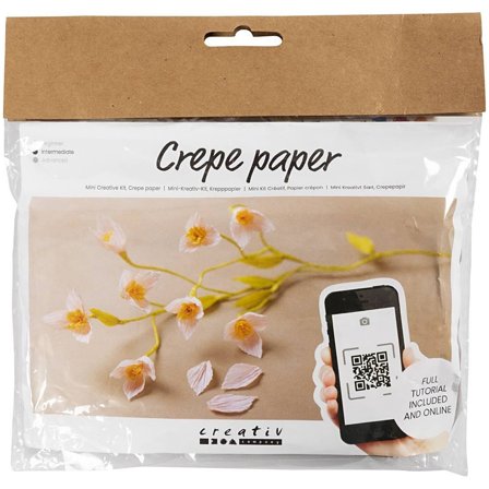 Creativ Company Kit de DIY Fleurs en papier Fleur de cerisier