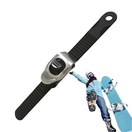 Grip Lock Strap Justerbar Sikringsreim Flerbruks Festetilbehør for Campingutstyr for Snowboard og Skøyter (FMY)