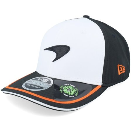 New Era - Motor Black adjustable Czapka Z Daszkiem - McLaren F1 25 Retro 9SEVENTY White/Black Adjustable @ Hatstore