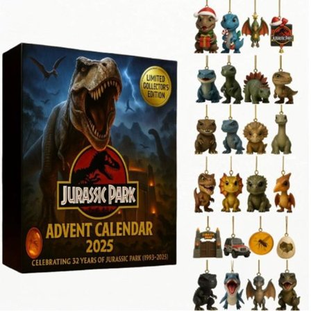 Julekalender 2025 - Dinosaur A