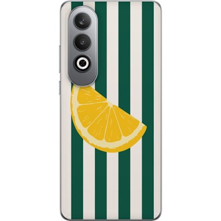 Kompatibelt Mobilskal till OnePlus OnePlus Nord CE4 Citronmönster gul citrusfrukt sommar köksmönster retrodesign tapet inspiration fräsch stil