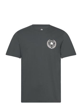 Gf Chuck Retro Graphic Tee T-shirts & Tops Short-sleeved Grå Converse*Betinget Tilbud