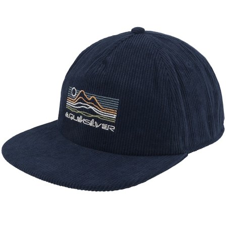Quiksilver - Blauw snapback Cap - Bluff Shade Dark Navy Snapback @ Hatstore