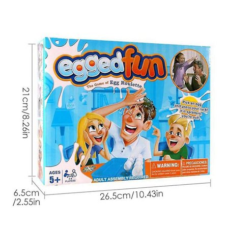 Äggroulett Spel Förälder-barn Interaktiv Rolig Gadget Leksaker Rolig Ägg-på Brädspel För Barnpresenter