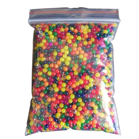 Vannperler, 1000 Hydrogelperler Perler Regnbueblanding Gelperler er egnet for vasefyllere, bryllupssenterstykker, hjemmedekor, planter