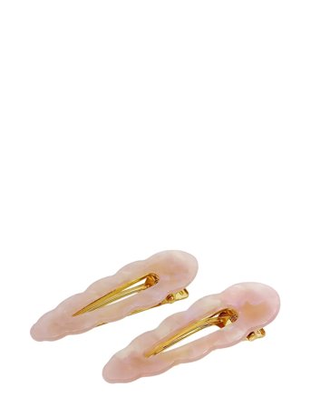Happy Snap Cute Pink 2 Pcs Accessories Hair Accessories Hair Claws Pink Pipol's Bazaar