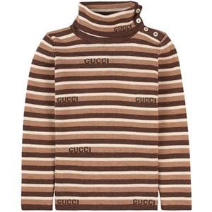 Kids - Gucci Brown Turtleneck Sweater 18-24 months - Tops - 18-24 months - Blue - Mädchen