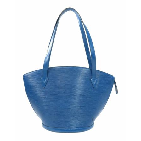 Louis Vuitton Vintage, Tote Bags Blauw, Dames, Maat:ONE Size