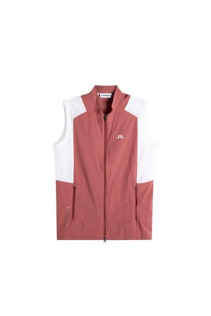 J.Lindeberg - Jacs Zip Packable Vest - Golf - Brown - Men - XXL