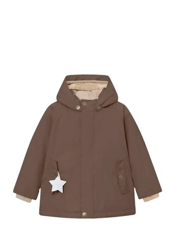 MINI A TURE Matwally Fleece Lined Winter Jacket. Grs - Brown - 80
