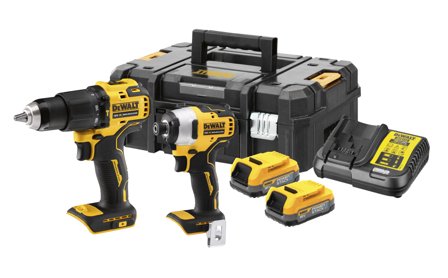 Dewalt DCK2062E2T-QW Verktygspaket, Maskiner & elverktyg