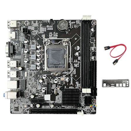 B75-työpöytäemolevy + baffle + sata-kaapeli Lga1155 Ddr3 Tukee 2x8g Pci E 16x I3 I5 I7 -sarjalle P