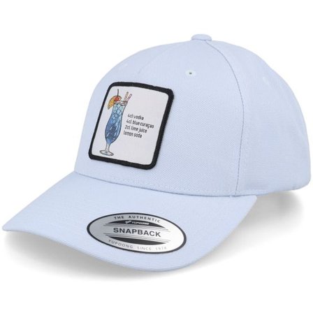 Iconic - Blå adjustable Keps - Blue Lagoon Cocktail Patch Ballad Blue Adjustable @ Hatstore