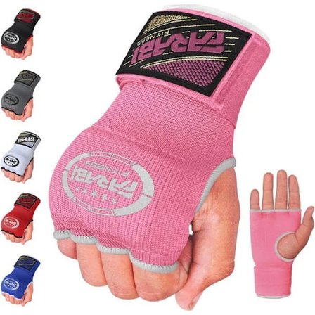 Boxningshandskar - Farabi Sports - ROSA - Ventilerande Polyester - Gel Dämpning - Unisex Rosa—max