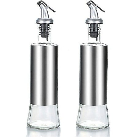 Automatisk Åbning Og Lukning Olie Kande Køkken Husholdningsartikler Olie Flaske Med Hældetud, Eddike Og Olie Dispenser, Olivenolie Flaske Beholder, 