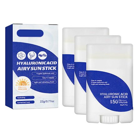 Isntree Hyaluronic Acid Andningsbar Sun Stick Spf50+ Pa++++, 22g