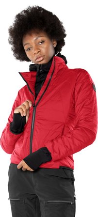 Arbetskläder Fristads Outdoor Dam Oxygen Primaloft jacka, dam, Röd