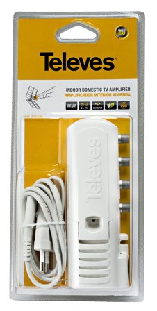 Televes 552220 Innendørsforsterker 20 dB, Antenneutstyr
