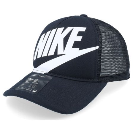Nike - Svart trucker Keps - Kids Rise Black/White Trucker @ Hatstore