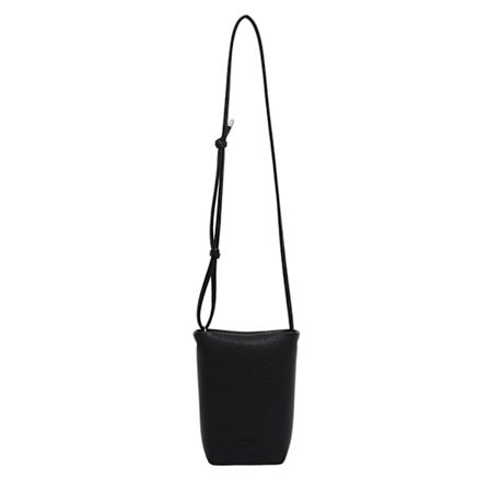 Dame ensfarvet blød læder minimalistisk håndtaske, moderigtig enkelt skulder dame crossbody taske