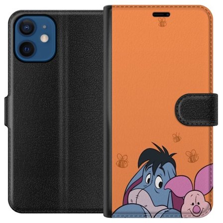 Kompatibelt Plånboksfodral till Apple Apple iPhone 12 mini Ior och Nasse, Nalle Puh