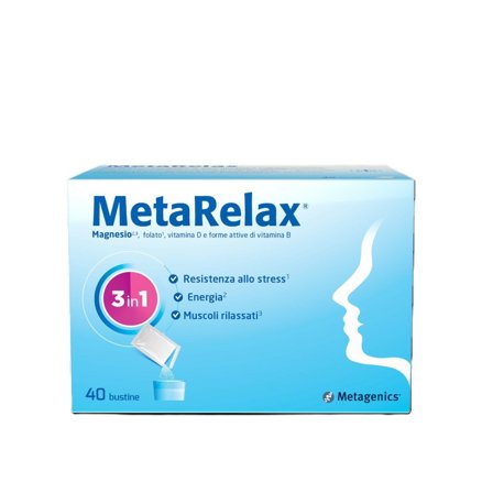Metarelax New 40 Bustine - Integratore Rilassante Naturale