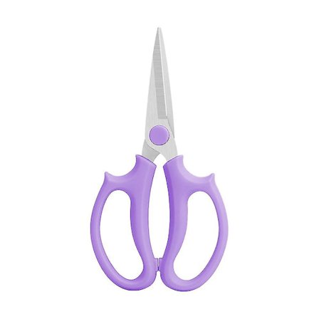 Hageblomstersaks, blomstersaks i rustfritt stål, sterk beskjærer for blomster, grener rosa DRJ