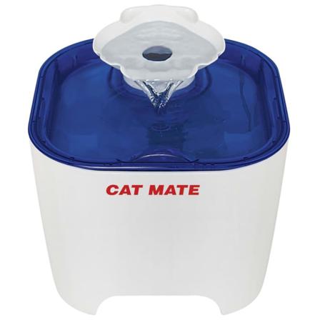 Kerbl Djurfontän Cat Mate 19x19x14,5 Cm Vit Och Blå Multifärg