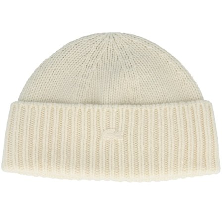Lacoste - Bege cuff Beanie - Lapland Off White Cuff @ Hatstore